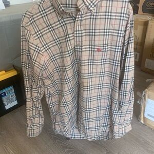 Burberry Classic Plaid Men's Shirt
